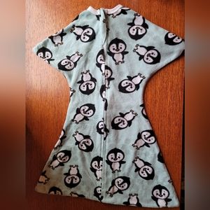 Fleece Zipadee Zip sleepsack size small (4-6 mo)